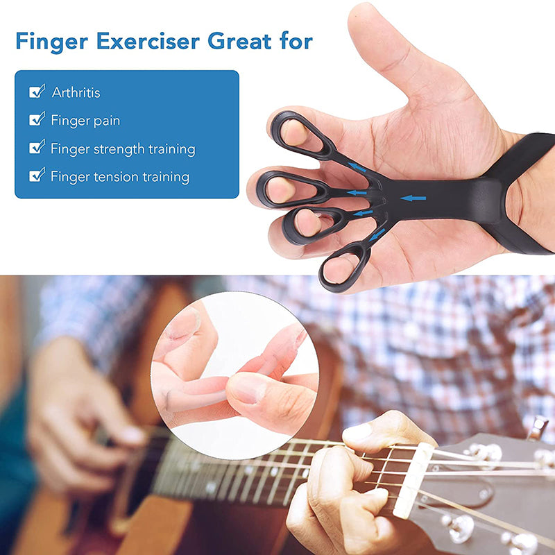 Silicone Finger Grip &amp; Hand Rehab Trainer