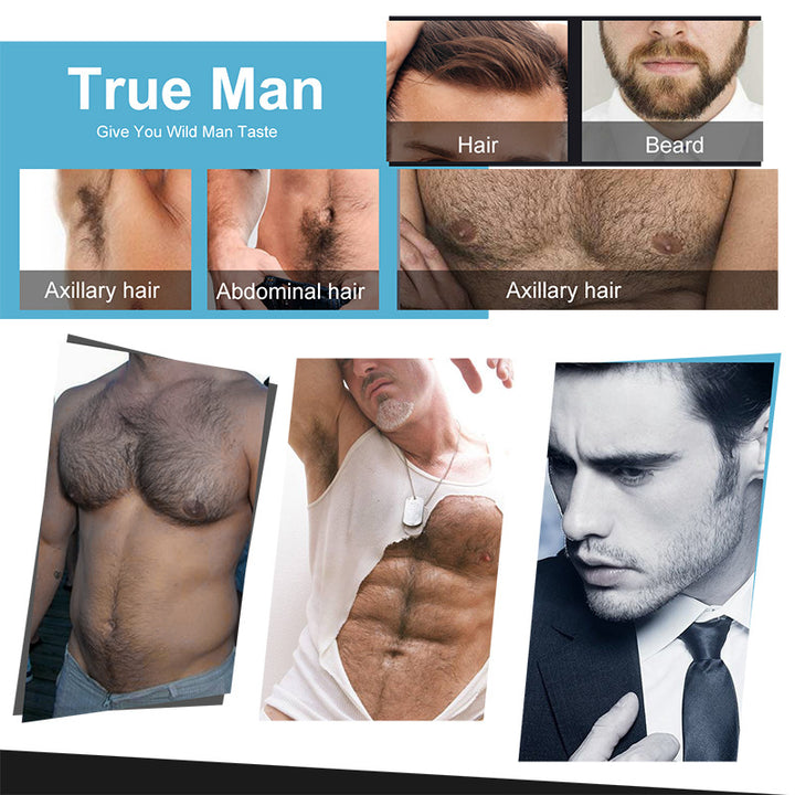 Beard Growth Liquid &amp; Care Set