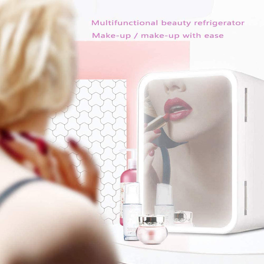 Mini Makeup Fridge &amp; Skincare Cooler