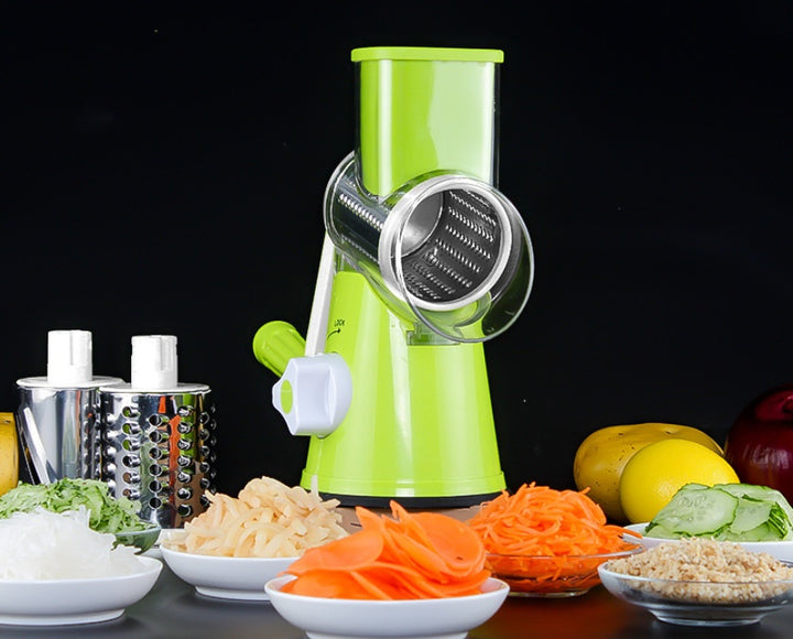 Round Mandoline Slicer &amp; Cheese Grater