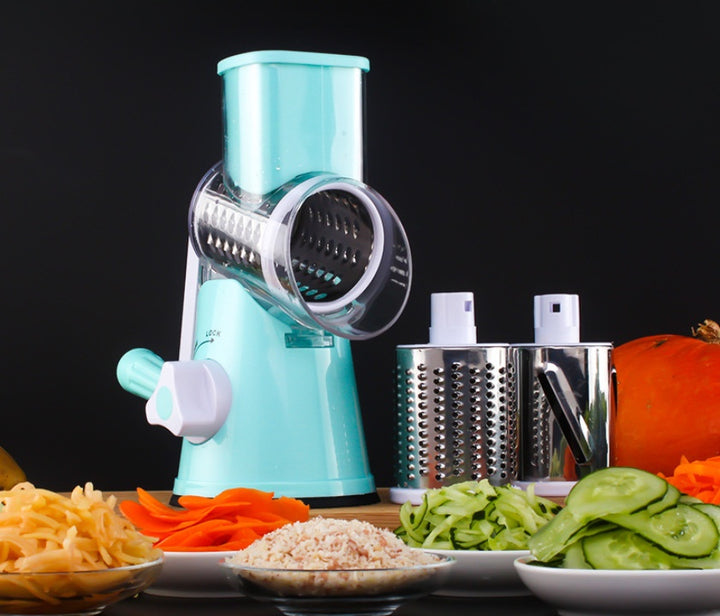 Round Mandoline Slicer &amp; Cheese Grater