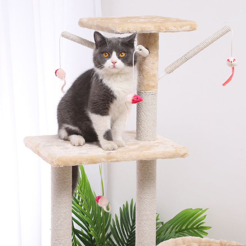 Cat Tree Climber &amp; Scratching House