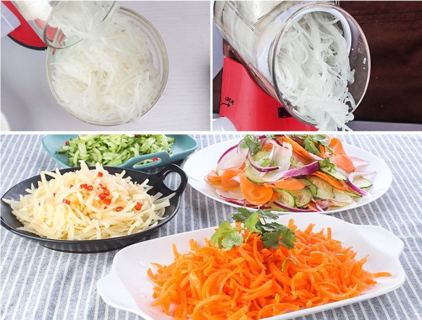 Round Mandoline Slicer &amp; Cheese Grater