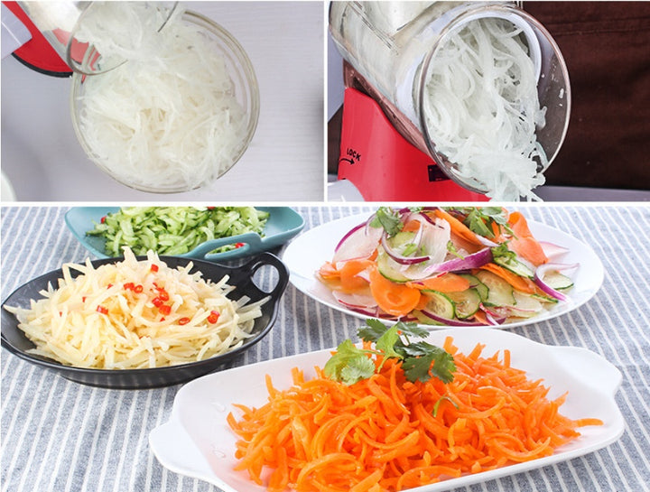 Round Mandoline Slicer &amp; Cheese Grater