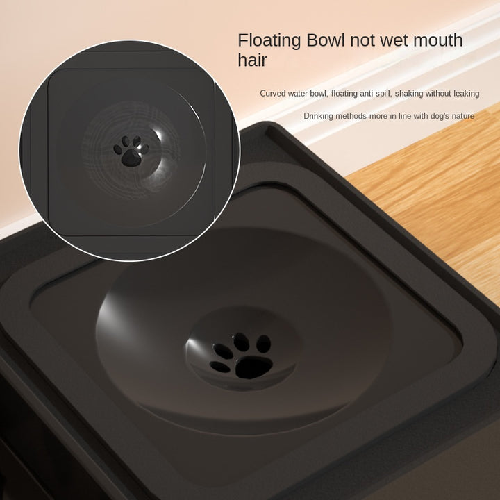 Elevated Double Bowl Stand for Dogs