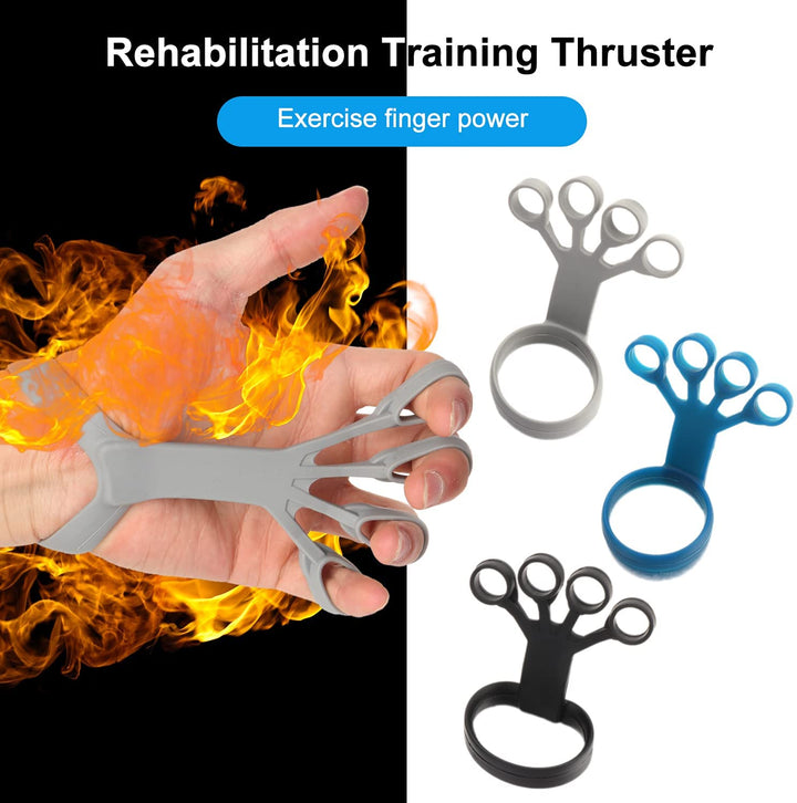 Silicone Finger Grip &amp; Hand Rehab Trainer