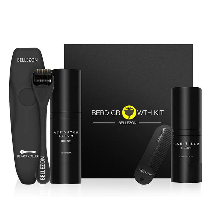 Beard Growth Liquid &amp; Care Set