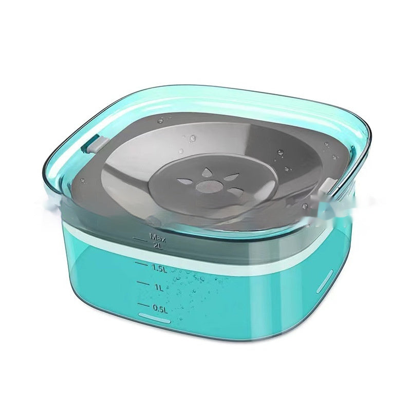 2L Spill-Proof Dog &amp; Cat Water Bowl