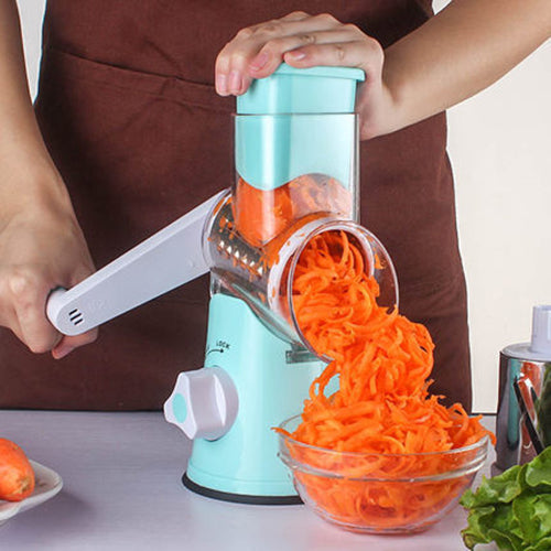 Round Mandoline Slicer &amp; Cheese Grater