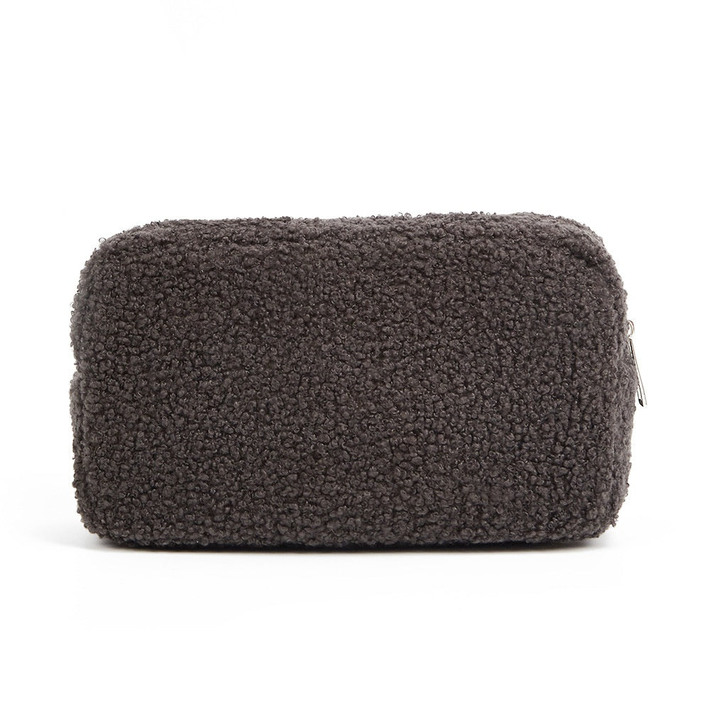 Velvet Plush Skincare Storage Bag