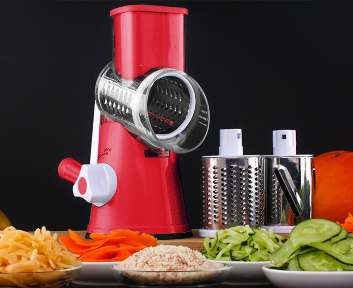 Round Mandoline Slicer &amp; Cheese Grater