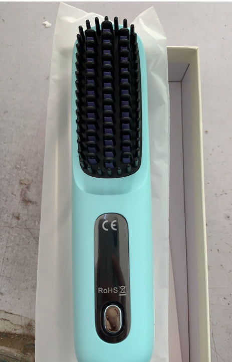 Wireless 2-in-1 Hair Straightener &amp; Curler Brush
