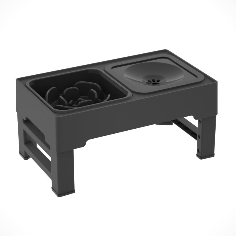 Elevated Double Bowl Stand for Dogs
