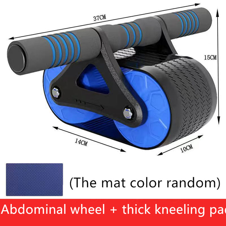 Double Wheel Ab Roller with Auto-Rebound