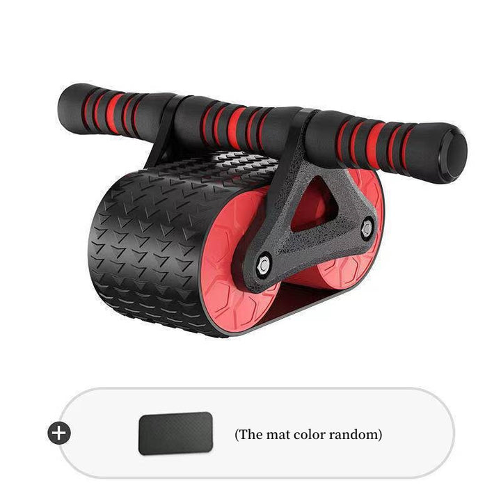 Double Wheel Ab Roller with Auto-Rebound