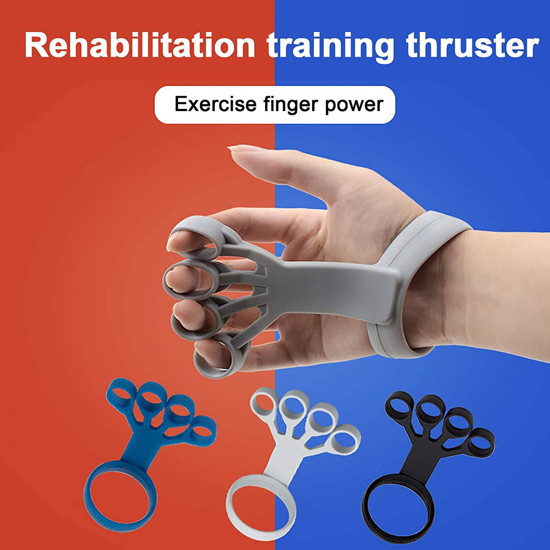 Silicone Finger Grip &amp; Hand Rehab Trainer