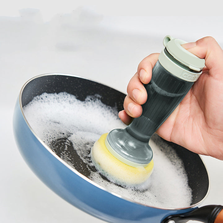 Dish Brush with Soap Dispenser
