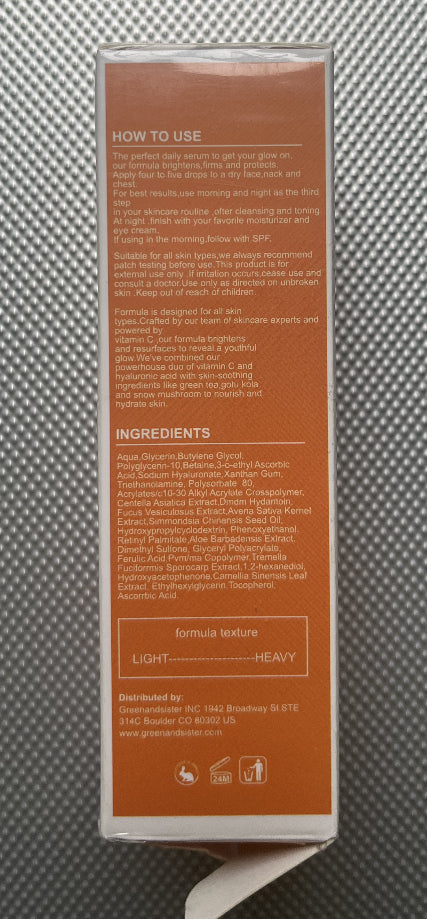 Vitamin C Brightening Face Serum
