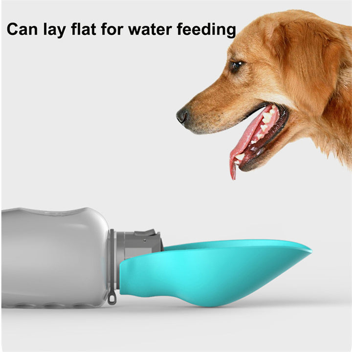 800ml Portable Dog Water Bottle &amp; Bowl