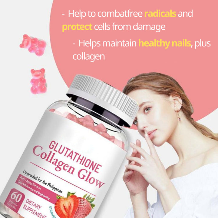 Glutathione Collagen Gummies with Vitamin D