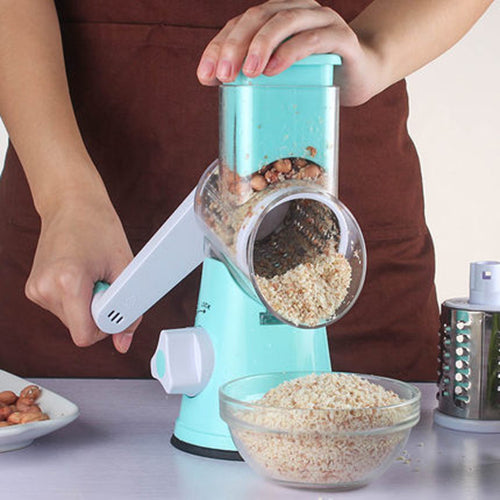 Round Mandoline Slicer &amp; Cheese Grater