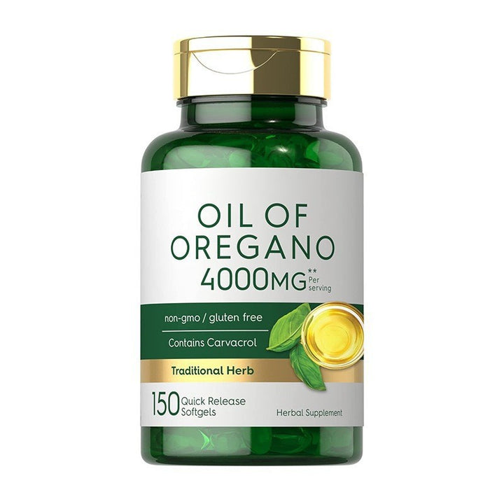 Oregano Oil Dietary Supplement Capsules
