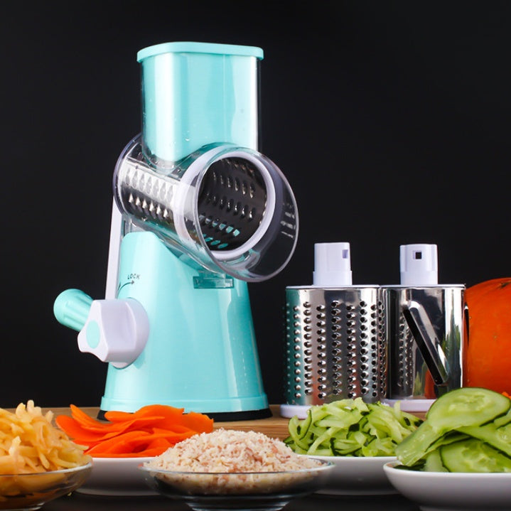 Round Mandoline Slicer &amp; Cheese Grater