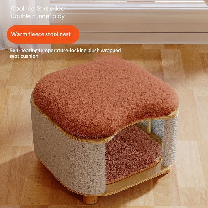 All-Season Cat &amp; Human Bench Bed