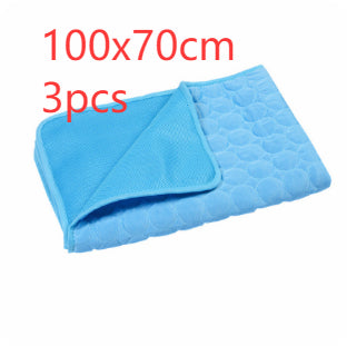 Summer Ice Silk Cooling Mat for Pets
