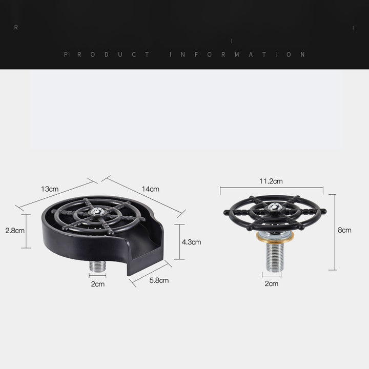 High-Pressure Bar Cup Washer &amp; Rinser