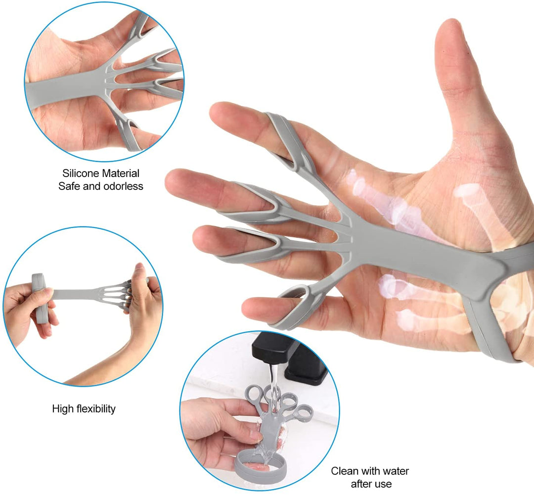 Silicone Finger Grip &amp; Hand Rehab Trainer